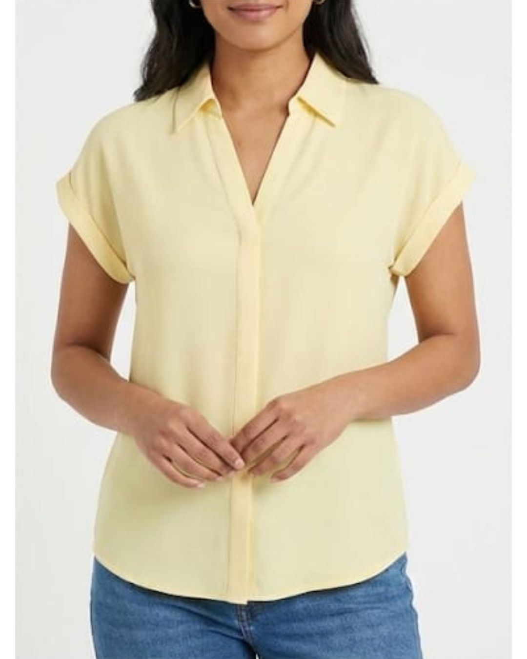 Light yellow top